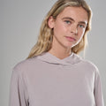 Oyster Montane Women's Alhena Merino Blend Hoodie Model 4 FALHOOYS