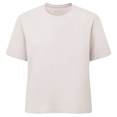 Oyster Montane Women's Alhena Merino Blend T-Shirt Front FALTSOYS