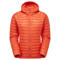 Tigerlily Montane Women's Anti-Freeze Lite Hooded Down Jacket Front FANLHTIG