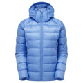 Cornflower Montane Women's Anti-Freeze XT Hooded Down Jacket Front FAXTHCOR