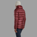 Sumac Montane Women's Anti-Freeze XT Hooded Down Jacket Model Back FAXTHSUM