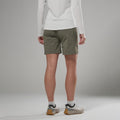 Caper Montane Women's Caelum Shorts  Model Back FCAESCAP