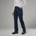 Eclipse Blue Montane Women's Caelum Pants Model Front FCAPSECL