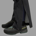 Black Montane Women's Cetus Waterproof Pants Model 4 FCPARBLA