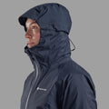 Eclipse Blue Montane Women's Cetus Waterproof Jacket Model 5 FCTJAECL
