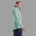 Sea Mist Montane Women's Cetus Waterproof Jacket Model 4 FCTJASEA