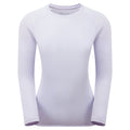 Lilac Haze Montane Women's Dart Long Sleeve T-Shirt Front FDLSTLIL