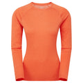 Tigerlily Montane Women's Dart Long Sleeve T-Shirt Front FDLSTTIG