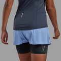 Eclipse Blue Montane Women's Dart Nano T-Shirt Model 3 FDNTSECL