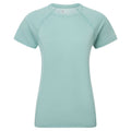 Sea Mist Montane Women's Dart T-Shirt Front FDTTSSEA