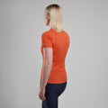 Tigerlily Montane Women's Dart T-Shirt Model Back FDTTSTIG