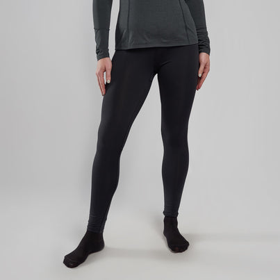 Black Montane Women's Dart XT Thermal Long Janes Front FDXLJBLA