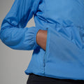 Cornflower Montane Women's Featherlite Hooded Windproof Jacket Model 5 FFELHCOR