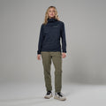 Eclipse Blue Montane Women's Featherlite Hooded Windproof Jacket Model 3 FFELHECL
