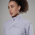 Lilac Haze Montane Women's Featherlite Windproof Jacket Model 4 FFELJLIL