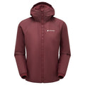 Sumac Montane Women's Fortes Lite Hooded Insulated Jacket Front FFOLHSUM