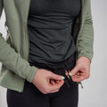Black Montane Women's Fury Fleece Pants Model 3 FFRPABLA