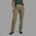 Caper Montane Women's Genoa Lite Pants Model Front FGLPRCAP