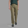 Caper Montane Women's Genoa Lite Pants Model Back FGLPRCAP