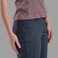 Eclipse Blue Montane Women's Genoa Lite Pants Model 4 FGLPRECL