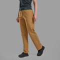 Husk Montane Women's Genoa Lite Pants Model Front FGLPRHUS