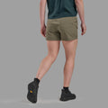 Caper Montane Women's Genoa Lite Shorts Model Back FGLSHCAP