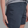 Eclipse Blue Montane Women's Genoa Lite Shorts Model 4 FGLSHECL
