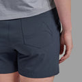 Eclipse Blue Montane Women's Genoa Lite Shorts Model 5 FGLSHECL