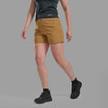 Husk Montane Women's Genoa Lite Shorts Model Front FGLSHHUS