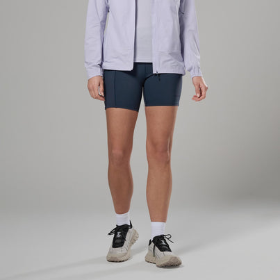 Eclipse Blue Montane Women's Ineo Lite Shorts Front FILSHECL