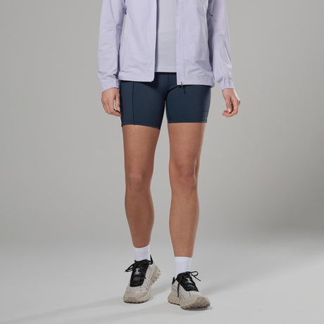 Eclipse Blue Montane Women's Ineo Lite Shorts Front FILSHECL