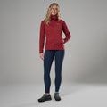 Eclipse Blue Montane Women's Ineo Leggings Model 4 FIPARECL