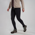 Black Montane Women's Ineo XT Pants Model Front FIXTRBLA