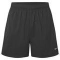 Black Montane Women's Jetstream 4" Trail Running Shorts Front FJSS4BLA