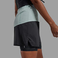 Black Montane Women's Jetstream 6" Trail Running Shorts Model 4 FJSS6BLA