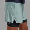 Sea Mist Montane Women's Jetstream 6" Trail Running Shorts Model 5 FJSS6SEA