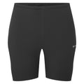 Black Montane Women's Jetstream 4" Trail Running Half Tights Front FJST4BLA