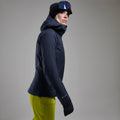 Eclipse Blue Montane Women's Niveus Lite Waterproof Jacket Model 6 FNILJECL