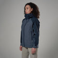 Dark Sky Montane Women's Norste Lite Waterproof Jacket Model Front FNLJADAS