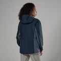 Dark Sky Montane Women's Norste Lite Waterproof Jacket Model Back FNLJADAS
