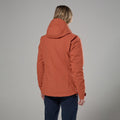 Lava Montane Women's Norste Lite Waterproof Jacket Model Back FNLJALAV