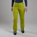 Citrus Spring Montane Women's Nordes Softshell Pants Model Front FNORPCSP
