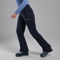 Eclipse Blue Montane Women's Nordes Softshell Pants Model 5 FNORPECL