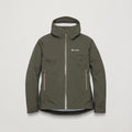 Moss Montane Women's Norste XT Waterproof Jacket Front FNXTJMOS