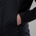 Black Montane Women's Protium CP Hooded Fleece Jacket Model 5 FPCPHBLA
