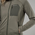 Caper Montane Women's Protium CP Hooded Fleece Jacket Model 5 FPCPHCAP
