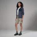 Dark Sky Montane Women's Protium CP Hooded Fleece Jacket Model 3 FPCPHDAS
