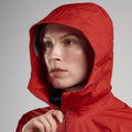 Saffron Red Montane Women's Phase Nano Waterproof Jacket Model 5 FPNJASAF