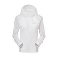 White Montane Women's Prasos Hooded Windproof Jacket  FPRAHWHI