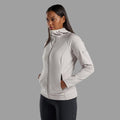Oyster Montane Women's Protium Hooded Fleece Jacket Model 3 FPRHOOYS